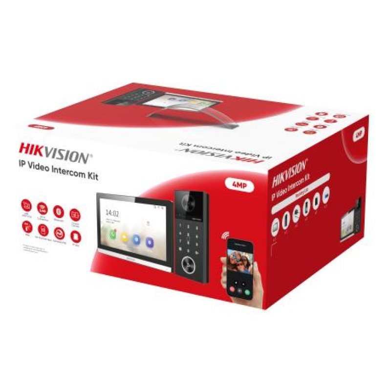 Hikvision DS-KIS612-P 4MP IP Video Intercom Kit